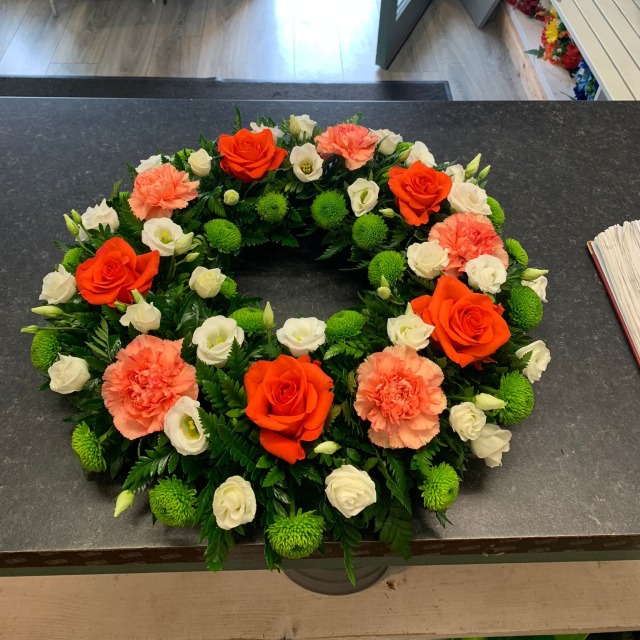 Floral Wreath, Dungarvan Florist - Wild At Heart