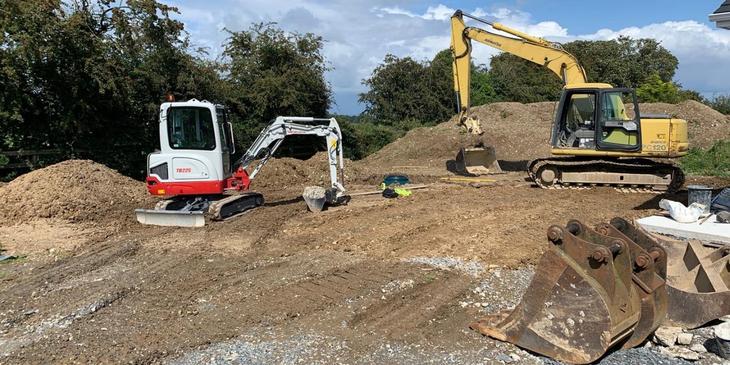 Kildare Plant Hire Groundworks Diggers Excavators LSB Marketing