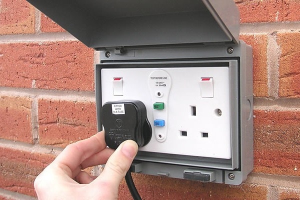 Outside Power Socket Installation Roscommon Athlone Galway