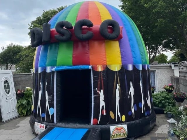 Disco Dome Bouncy Castle Hire Wexford
